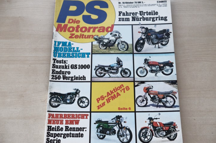 PS Sport Motorrad 10/1978